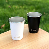 Juego de 4 tazas de acero inoxidable 304 para exteriores, ideal para acampar, picnic, barbacoa, cerveza, escalada, agua, té, leche y café.