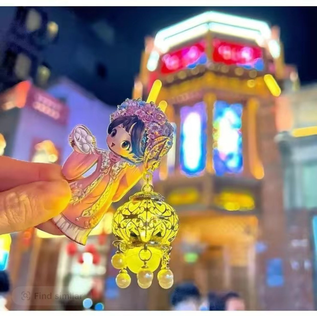 GlowCrane Wuhan Magnet