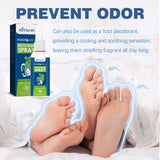 Foot Deodorant Reliever Sweat, Odor, Itchy, Dry Foot Deodorant Treatment Spray