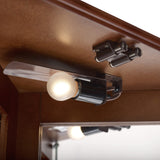 Corner Curio Dispaly Cabinet with Lights, Adjustable Tempered Glass Shelves, Mirrored Back,Walnut(E26 light bulb not included) - V.I.P Digital Presence