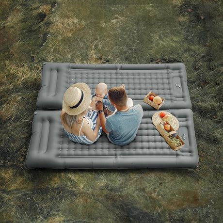 Outdoor thicken self-inflating camping mattress: ultralight, with built-in pump, ideal for travel, hiking, fishing. - V.I.P Digital Presence