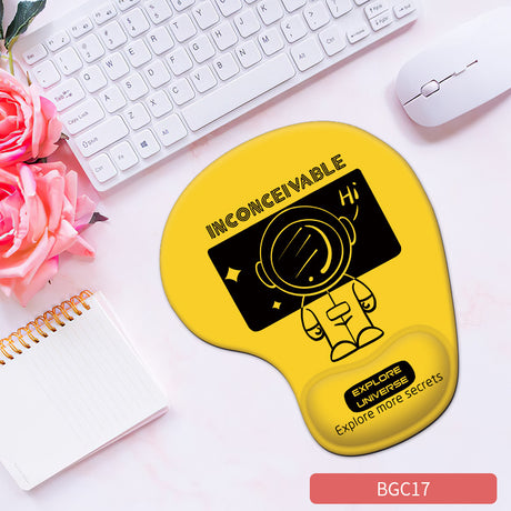 Silicone wrist mouse pad female comfortable computer soft non-slip hand rest pad thick non-slip wrist rest cute game pad - V.I.P Digital Presence