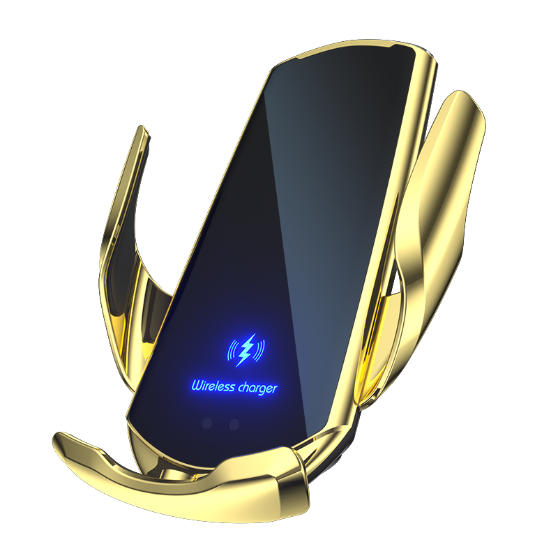 Q3 car wireless charging mobile phone holder 15W induction opening and closing car navigation stand supplies - V.I.P Digital Presence