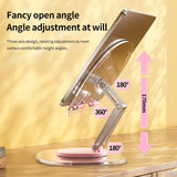360 degree rotating acrylic tablet stand foldable portable pad stand phone stand desktop - V.I.P Digital Presence