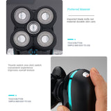Electric Shaver Shaving Head Machine Five-Blade Self-Service Bald Head Rechargeable Waterproof Washing Razor - V.I.P Digital Presence