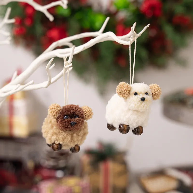 2-Piece Fuzzy Puppy Hanging Widget - V.I.P Digital Presence