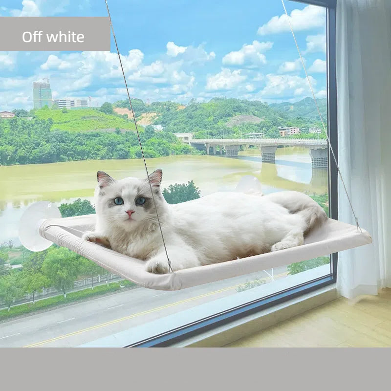 Upgrade cat hammock four season pet bed suction cup hanging cat bed folding window sill cat bed pet supplies - V.I.P Digital Presence