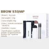 Ibcccndc White Tube Seal Eyebrow Powder Stick New Thrush Artifact Hairline Shadow Eyebrow Cream Set - V.I.P Digital Presence