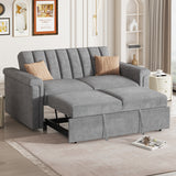 U_STYLE Convertible Soft Cushion Sofa Pull Bed ,for Two People to Sit On - V.I.P Digital Presence