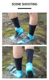 Calcetines impermeables, transpirables, para exteriores, impermeables, para senderismo, vadeo, acampada, esquí de invierno, para montar a caballo, para nieve, cálidos e impermeables.