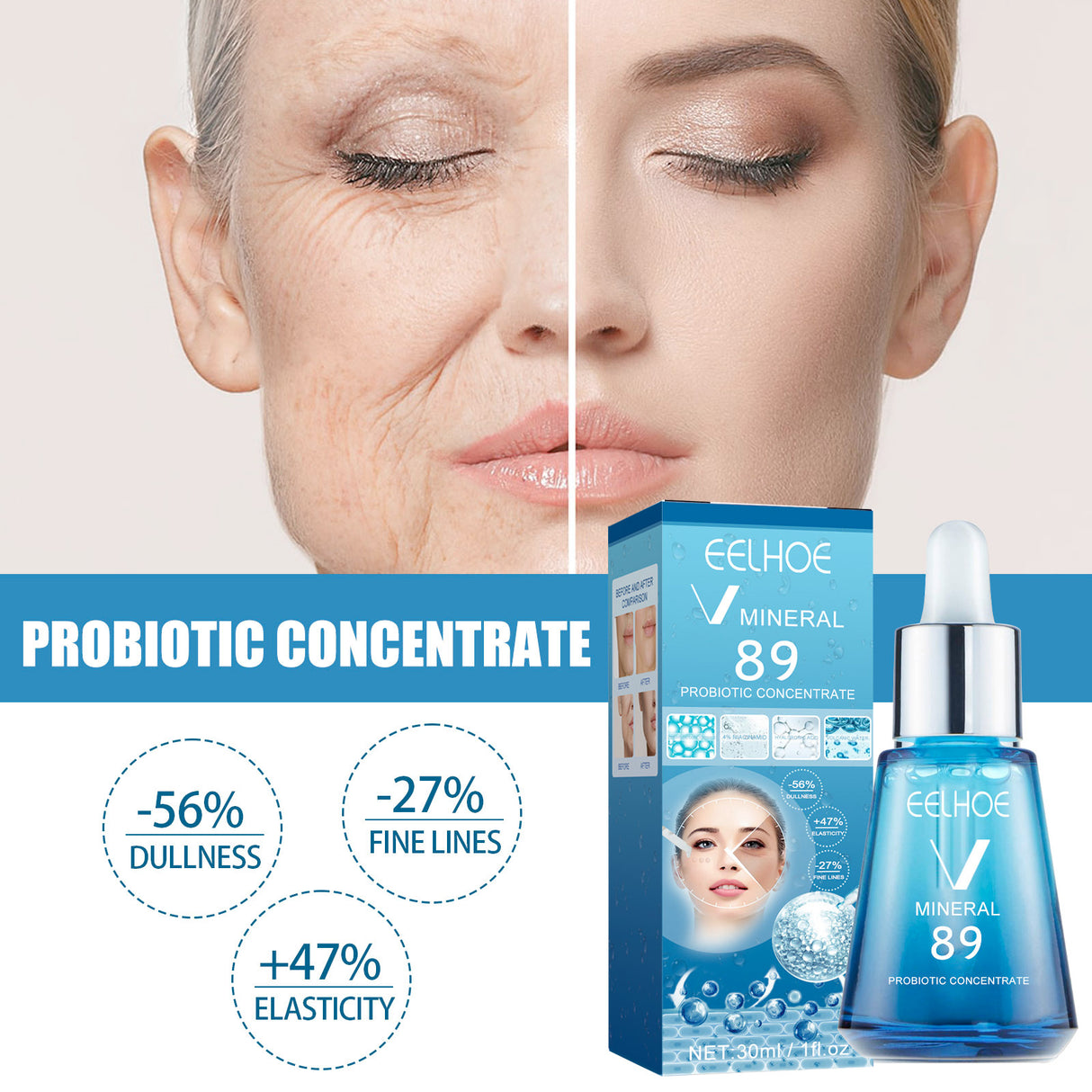 V89 Probiotic Serum Gently Nourishes Facial Skin Hydrating Skin Care Serum - V.I.P Digital Presence