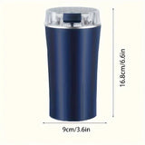 Electric Coffee Bean Grinder Multifunctional with One-Press Control Food Processor Blender for Espresso Nuts Grains Easy Clean - V.I.P Digital Presence