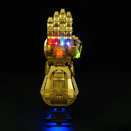 (Not the Building Blocks) LED Light For Lego 76191 Marvel Infinity Gauntlet Decorative Light Up your Model Decorative Lamp - V.I.P Digital Presence