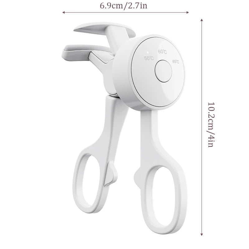 Electric Eyelash Curler Charging Model Fast Heating Portable Eye Lash Perm Shaping And Lasting Curling Thermal Eyelash Clip - V.I.P Digital Presence
