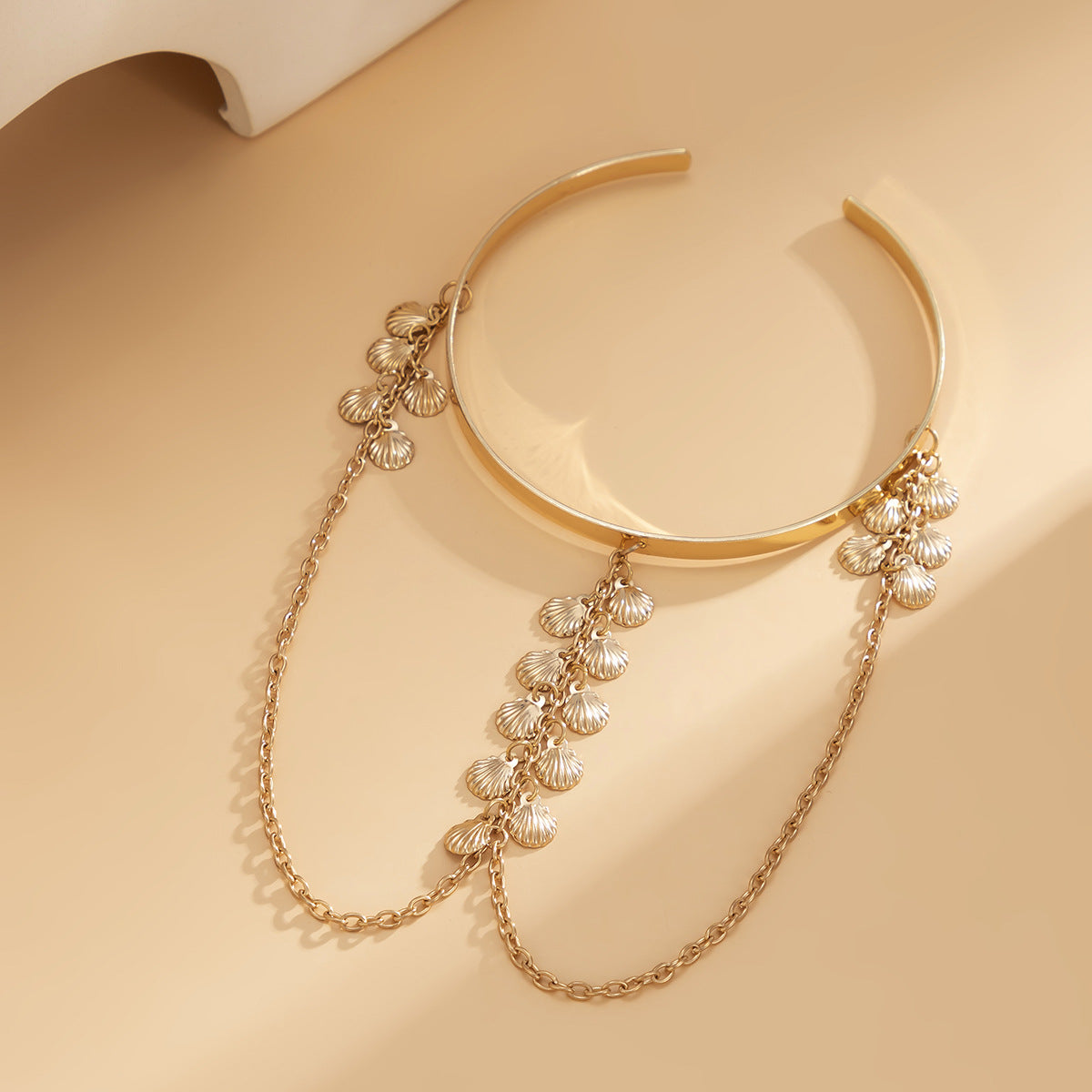 Ethnic style, personalized metal iron chain, arm chain, niche, simple, open-ended arm bracelet, arm ring, female - V.I.P Digital Presence