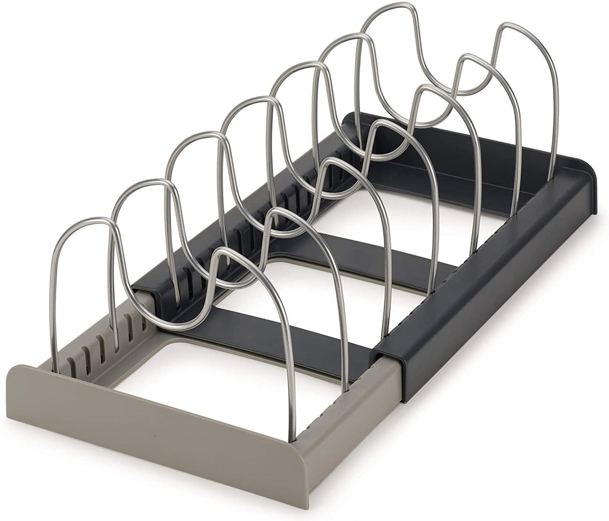Kitchen Supplies Storage Rack Tabletop Telescopic Pot Cover Rack Kitchen Utensils Storage Rack Drainage Tray Telescopic Drawer Organizer - V.I.P Digital Presence