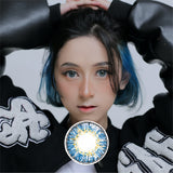 1Pcs FDA Certificate Eyes Beautiful Pupil Colorful Girl Cosplay Contact Lenses Blue - V.I.P Digital Presence