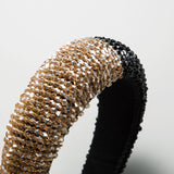 Luxury Crystal Hairband Women Hair Accessories Jewelry Baroque Padded Head Band Rhinestone Headband - V.I.P Digital Presence
