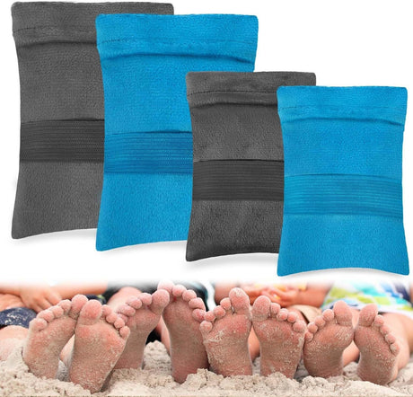 Palksky  Sand Cleaning Gloves Beach Sand Cleaning Bag Easily remove the sand stuck to your baby's body when playing in the sand - V.I.P Digital Presence