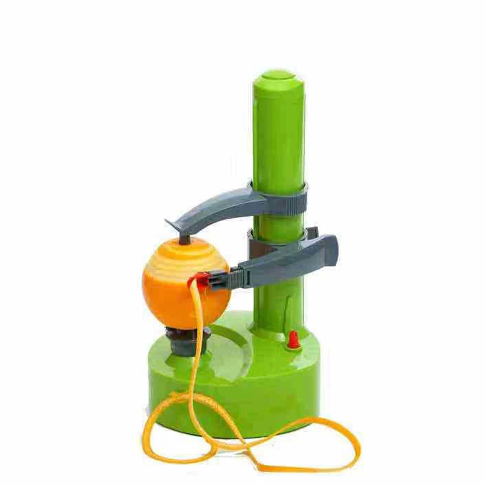 Multifunctional Automatic Peeler Electric Spiral Apple Peeler Slicer Fruit Potato Automatic Battery Powered Peeler Kitchen Tools - V.I.P Digital Presence