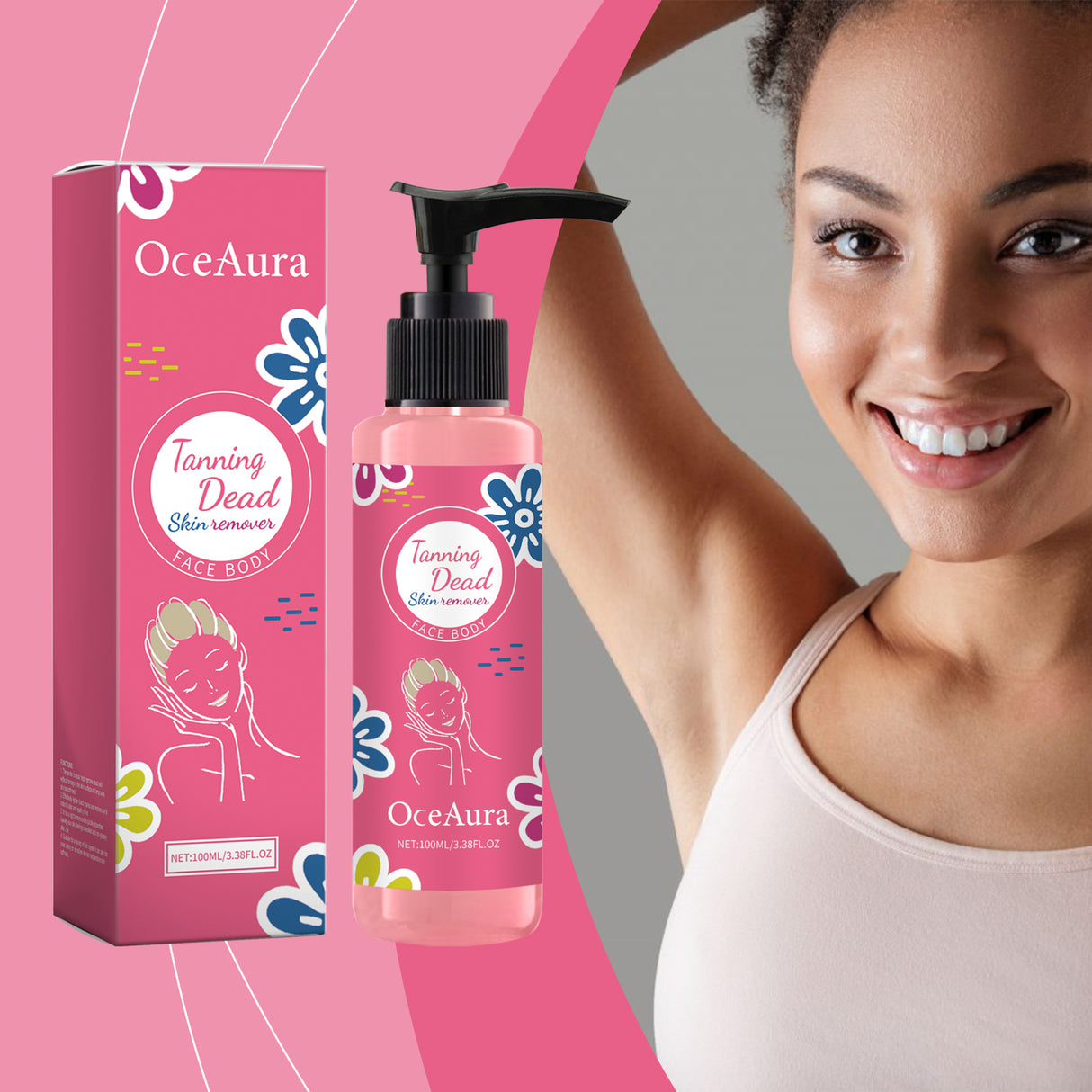 Body Cleansing Exfoliating Gel Delicate And Soft Brightening Skin Gentle Body Cleansing Exfoliating Gel