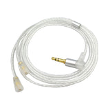 IE80S Fever Single Crystal Copper Silver Plated Earphone Upgrade Cable - V.I.P Digital Presence