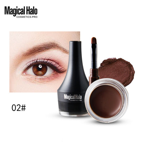 Makeup Magical Halo Waterproof Eyeliner No Smudge Brow Cream - V.I.P Digital Presence