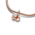 Pan Jiazhu Rose Gold Openable Birthday Gift Box Pendant Bow Ribbon Cute Gift Accessories - V.I.P Digital Presence