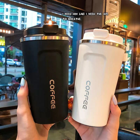 tainless Steel Coffee Cup Travel Thermal Mug Leak-Proof Thermos Bottle Tea Coffee Mug Vacuum Flask Insulated Cups - V.I.P Digital Presence