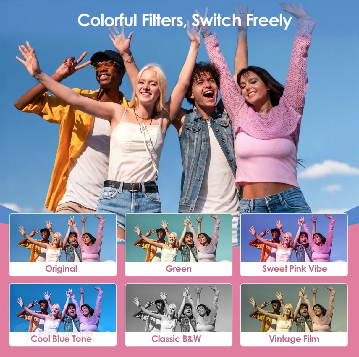 RetroVibe Mini Camera