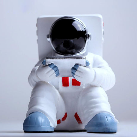 Creative Astronaut Desktop Universal Mobile Phone Stand Holder Mount Bracket Home Decor Home Accessories Office Desk Accessories - V.I.P Digital Presence