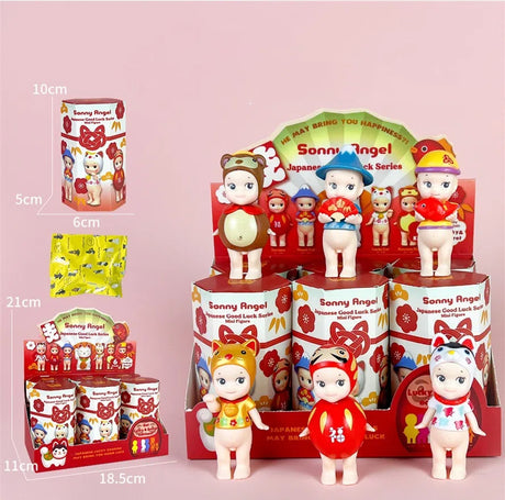 Party Angel Cheek Blind Box Car Ornament Mobile phone Decoration Handmade Anime Doll Finished End Box - V.I.P Digital Presence