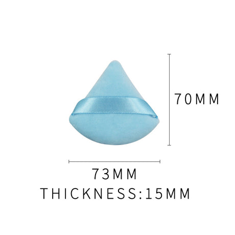 Triangle Dry Powder Puff Fiber Crystal Cotton Delicate On Makeup Beauty Tools Powder Puff - V.I.P Digital Presence