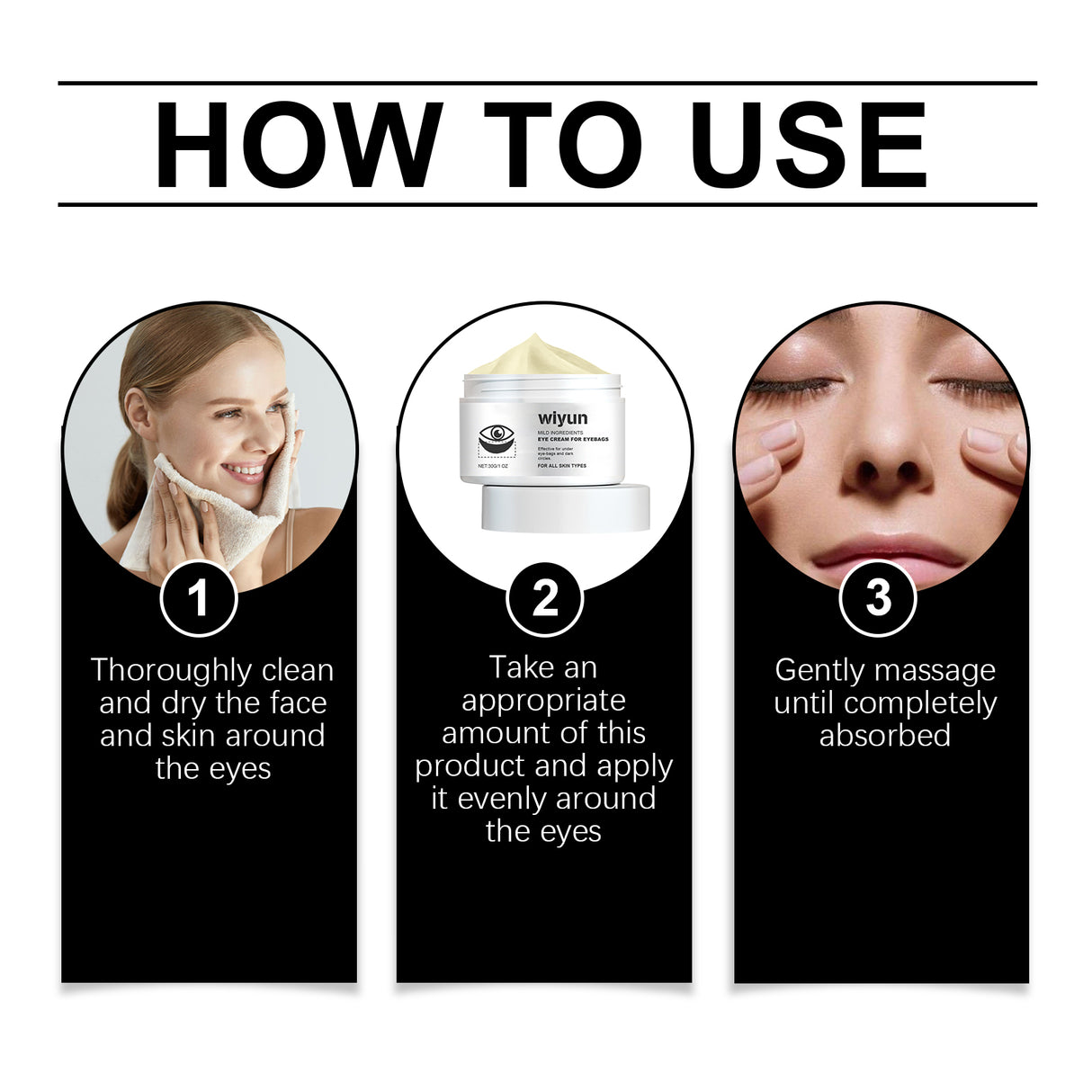 Moisturizing Eye Cream Moisturizes The Skin Around The Eyes, Hydrates And Moisturizes The Elastic Skin To Protect The Bright Eyes