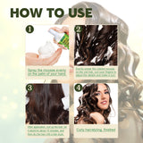 Fluffy Curl Styling Mousse, Anti-Frizz Curl Moisturizing Treatment Foam Styling Mousse - V.I.P Digital Presence
