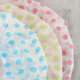 Thickened Shower Cap Wholesale Non-disposable Waterproof Polka Dot PVC Adult Bath Cap PE Oil-proof - V.I.P Digital Presence