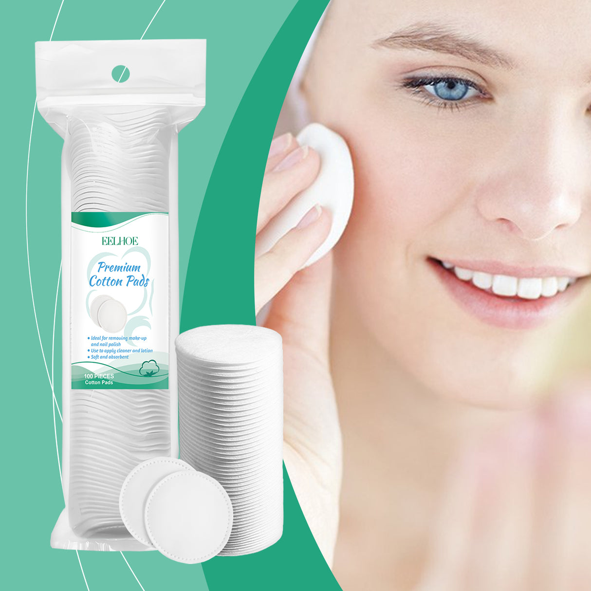 Face Makeup Remover Face Makeup Remover Gentle Clean Soft And Comfortable Face Cotton Pad - V.I.P Digital Presence