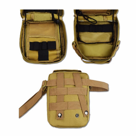 Black Hawk Commandos Compact MOLLE Medical Utility bag EMT Pouch MOLLE Ifak First Aid Utility Pouch camouflage pack - V.I.P Digital Presence