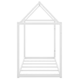 Metal House Shape Platform Bed   twin
