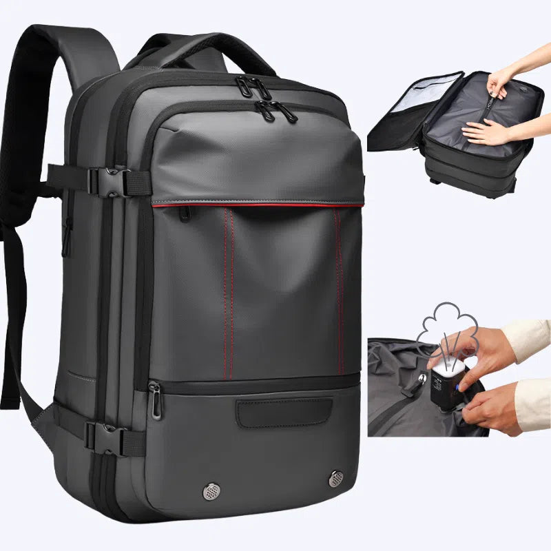 Men's Backpack Business Travel Backpack Large Capacity Expansion Multifunctional Vacuum Compression Backpack for Men - V.I.P Digital Presence