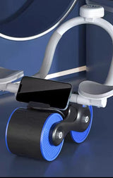 New Design Indoor Home Exercise Flat Elbow Supporter 2 Wheel Ab Trainer Automatic Rebound Abdominal Wheel Roller - V.I.P Digital Presence