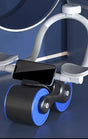 New Design Indoor Home Exercise Flat Elbow Supporter 2 Wheel Ab Trainer Automatic Rebound Abdominal Wheel Roller - V.I.P Digital Presence