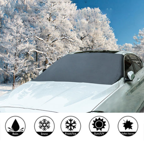 Automobile Magnetic Sunshade Cover Car Windshield Snow Sun Shade Waterproof Protector Cover Car Front Windscreen Cover - V.I.P Digital Presence