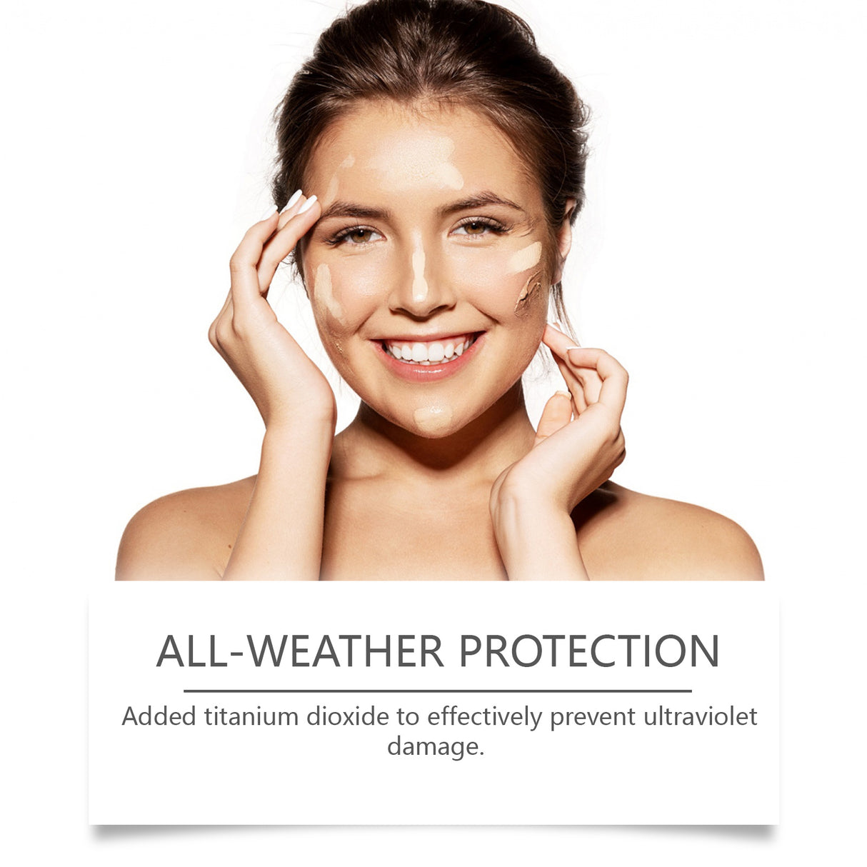 Small Gold Tube Foundation Concealer, Natural Lightweight Skin Concealer Not Easy To Remove Makeup Moisturizing Liquid Foundation - V.I.P Digital Presence