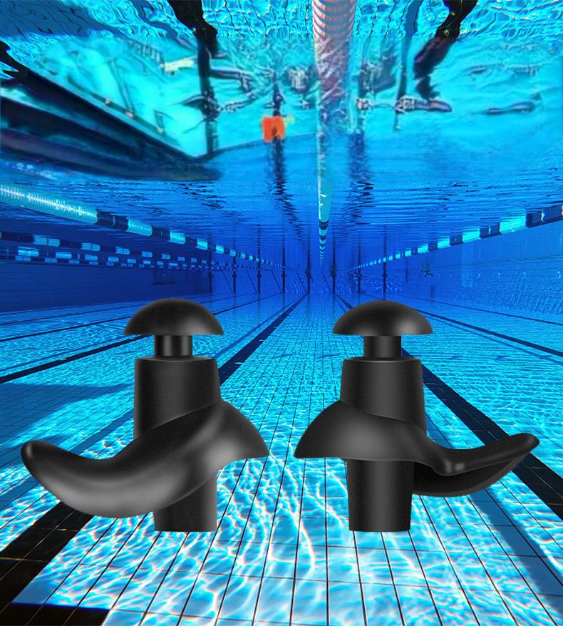 Silicone waterproof earplugs for professional swimming earplugs - V.I.P Digital Presence