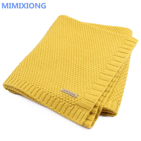 Baby Blanket Knitted Newborn Swaddle Wrap Blankets Super Soft Toddler Infant Bedding Quilt - V.I.P Digital Presence
