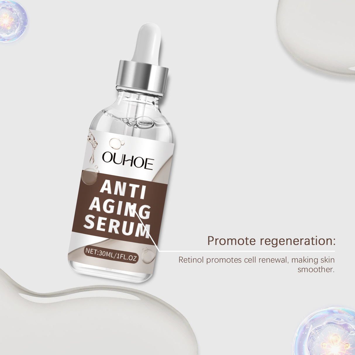 Facial Skin Care Essence, Gentle Moisturizing, Moisturizing, Light And Nourishing Facial Essence