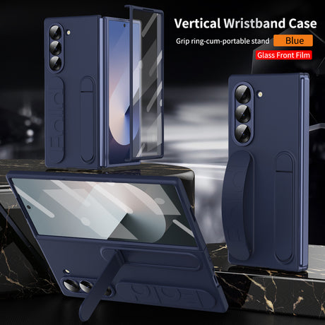 Suitable for Samsung zfold 6 phone case FOLD5 folding official vertical wristband case film integrated anti fall protective case - V.I.P Digital Presence