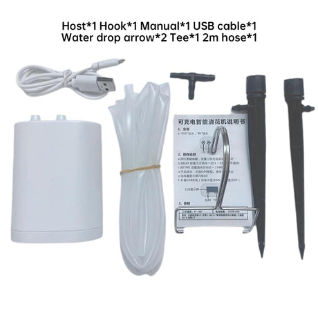 2/4/8/16 - Head Automatic Irrigation Controller, Plant & Flower Sprinklers, Drip Irrigation Kit, Potted Timer - V.I.P Digital Presence