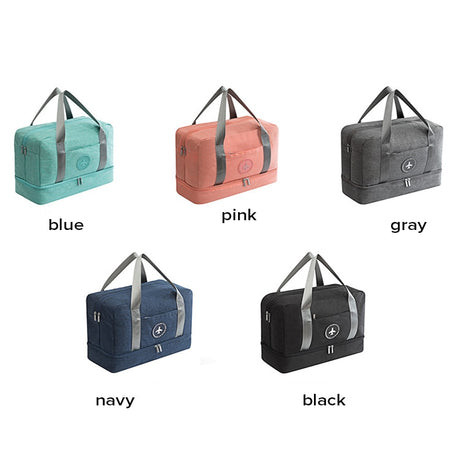 Portable Travel Bag Waterproof Travel Accessories Multifunctional Dry Wet Separation Storage Bag Soft Travel Duffle - V.I.P Digital Presence